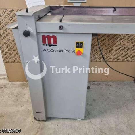 Used Morgana AutoCreaser Pro 50 year of 2010 for sale, price ask the owner, at TurkPrinting in Folding Machines