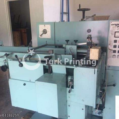 Used Perfecta SDY EZ 3 Knife Trimmer year of 1987 for sale, price ask the owner, at TurkPrinting in Three Knife Trimmers