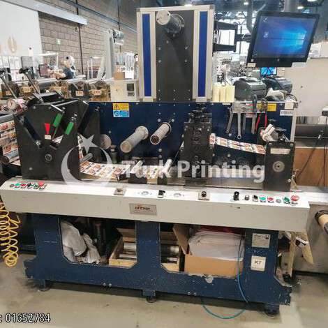 Used Errapi Planet 270 die cutting + Speedy Rotor 270 turret rewinding year of 2006 for sale, price ask the owner, at TurkPrinting in Flexo and Label Printing Machines