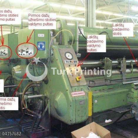Used Peters 2 Color Printer Slotter Machine, 3500x1600 mm year of 1995 for sale, price ask the owner, at TurkPrinting in Printer Slotter Machine