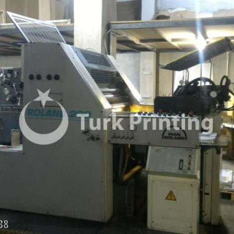 Used Man-Roland 200 TOB Single Color Offset Printing Machine year of 1992 for sale, price 7500 TL EXW (Ex-Works), at TurkPrinting in Used Offset Printing Machines