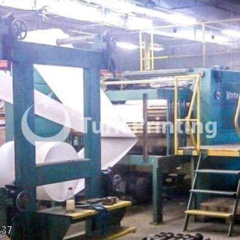 Used VOITH sheeter 1600 mm (63 year of 2001 for sale, price ask the owner, at TurkPrinting in Other Post Press Machines