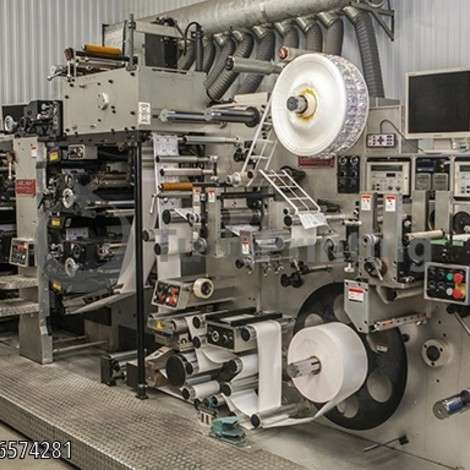Used Labelmen PW-260-R8C. Universal 8-color full rotary letterpress (flexographic) printing machine year of 2012 for sale, price 189000 USD FCA (Free Carrier), at TurkPrinting in Flexo and Label Printing Machines