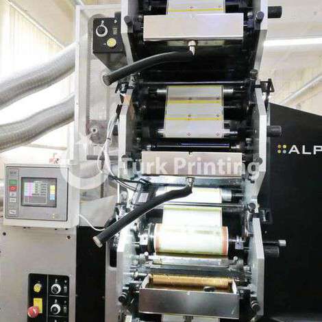 Used Edale Alpha 250 Flexo Printing Machine year of 2012 for sale, price ask the owner, at TurkPrinting in Flexo and Label Printing Machines