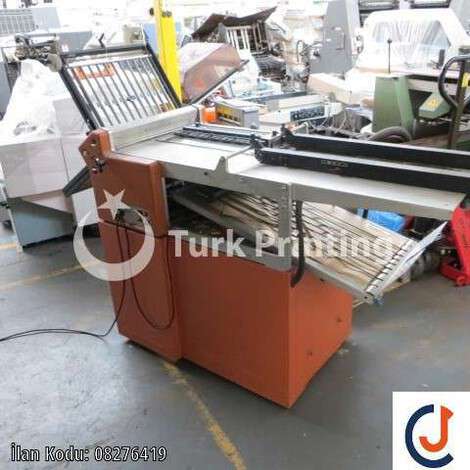 Used Morgana FSN UFO 1 Folder Machine year of 1999 for sale, price ask the owner, at TurkPrinting in Folding Machines