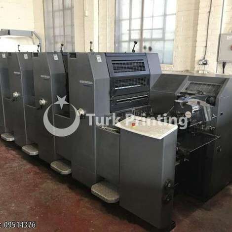 Used Heidelberg PM52-5P five color offset printing machine year of 2004 for sale, price ask the owner, at TurkPrinting in Used Offset Printing Machines