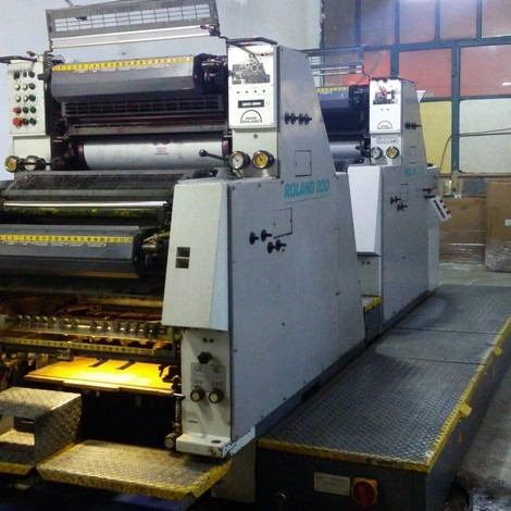 used man roland offset printing machine for sale