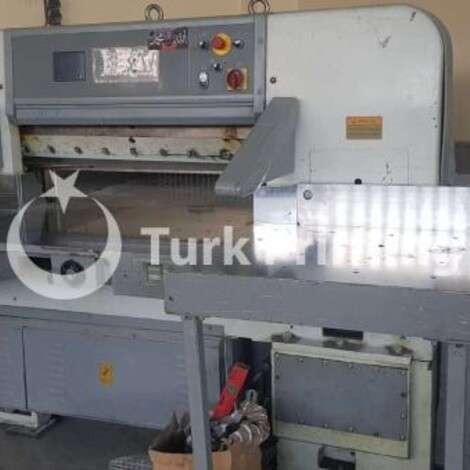 Used Guowang PAPER CUTTER 92CM year of 2008 for sale, price ask the owner, at TurkPrinting in Paper Cutters - Guillotines