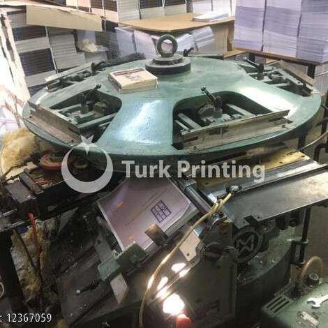 Used Muller Martini Pony 5 Perfect Binding Machine year of 1986 for sale, price ask the owner, at TurkPrinting in Perfect Binding Machines