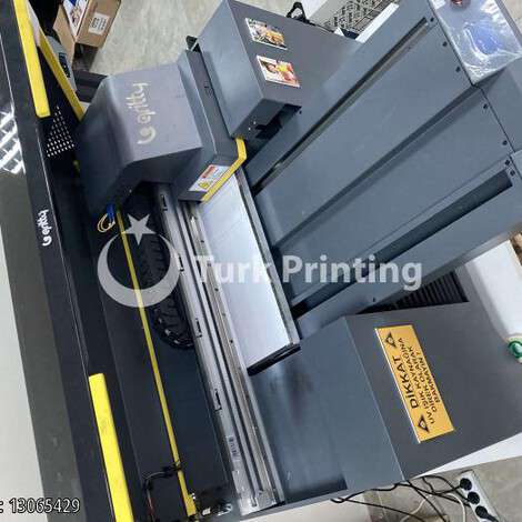 Used Gritty G4060 Alpha Jet Uv Led Flatbed Printing Machine year of 2020 for sale, price 65000 TL, at TurkPrinting in UV Printer (Flatbed Machines)