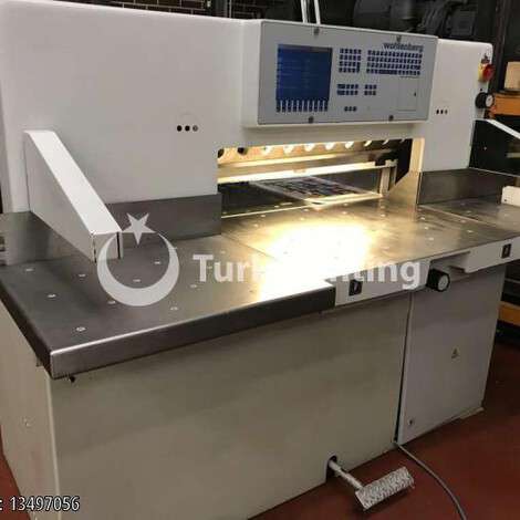 Used Wohlenberg 92 paper cutter year of 2005 for sale, price ask the owner, at TurkPrinting in Paper Cutters - Guillotines