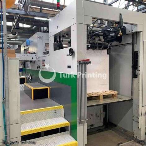 Used Bobst Sp 102 E 2 Die Cutting Machine year of 2001 for sale, price ask the owner, at TurkPrinting in Die Cutters