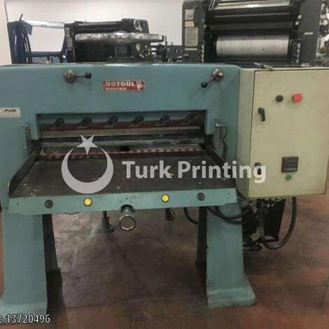 Used Ustgul 82 cm Paper Guillotine year of 1978 for sale, price ask the owner, at TurkPrinting in Paper Cutters - Guillotines