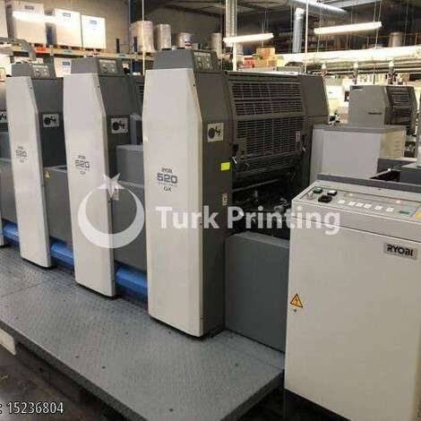 Used Ryobi 524 GX NP year of 2013 for sale, price ask the owner, at TurkPrinting in Used Offset Printing Machines