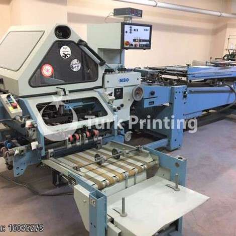Used MBO K/65 4 KL Paper Folder year of 1998 for sale, price ask the owner, at TurkPrinting in Folding Machines