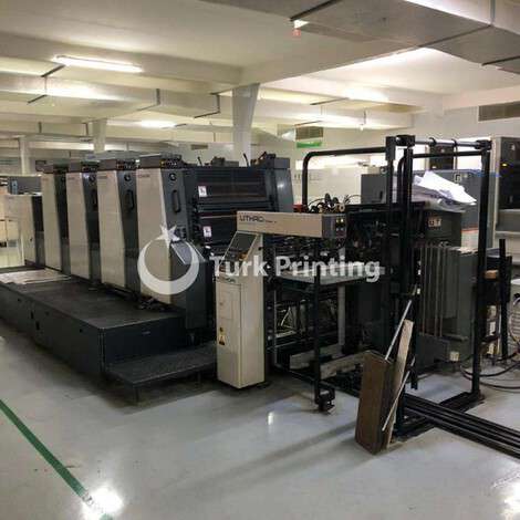 Used Komori L428 Offset Printing Machine year of 2002 for sale, price 100000 EUR, at TurkPrinting in Used Offset Printing Machines