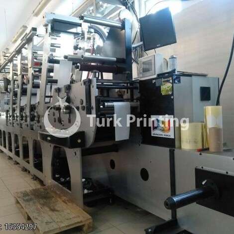 Used Edale Beta-330 color 9 roll to roll Flexo Printing Machine year of 2012 for sale, price ask the owner, at TurkPrinting in Flexo and Label Printing Machines