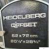 Used Heidelberg KORS year of 1980 for sale, price ask the owner, at TurkPrinting in Used Offset Printing Machines