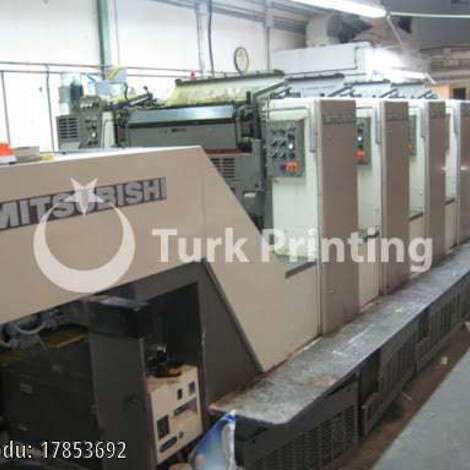 Used Mitsubishi Diamond 1000 LS year of 2007 for sale, price ask the owner, at TurkPrinting in Used Offset Printing Machines