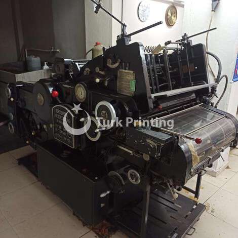 Used Heidelberg 46X64 cm LONG CHASSIS year of 1970 for sale, price 2500 USD, at TurkPrinting in Used Offset Printing Machines