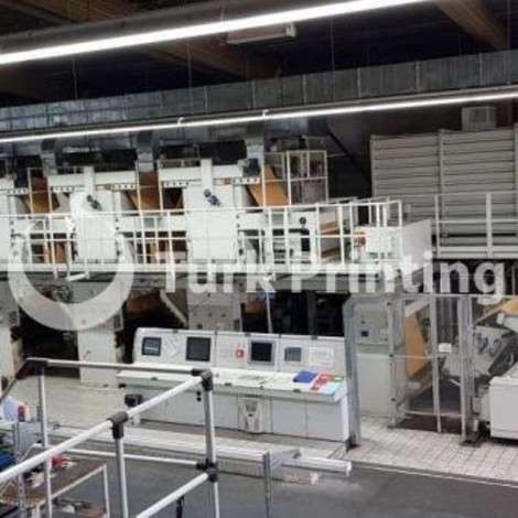 Used Wey Converting 4-color rotogravure printing press wemaprint 1300 VFTR year of 2010 for sale, price ask the owner, at TurkPrinting in Rotogravure Printing Press Machines