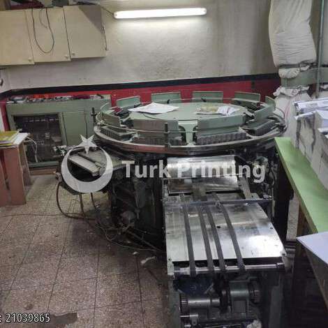 Used Muller Martini Pony 10 Perfect Binder year of 1986 for sale, price ask the owner, at TurkPrinting in Perfect Binding Machines