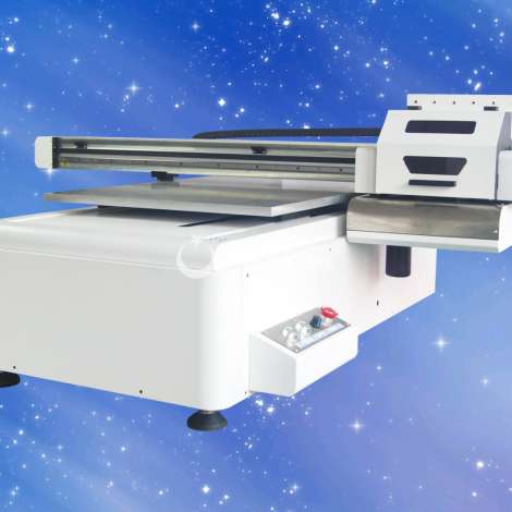 Used Rosy Color UV6090 flatbed printer year of 2015 for sale, price 5500 USD EXW (Ex-Works), at TurkPrinting in Flatbed Printing Machines