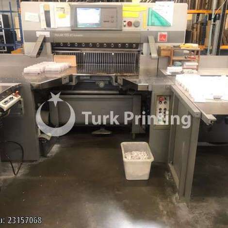 Used Polar 115 AT-XT Autotrim + RA-4 + LW-1000 + TR130ER-4 year of 2007 for sale, price ask the owner, at TurkPrinting in Paper Cutters - Guillotines