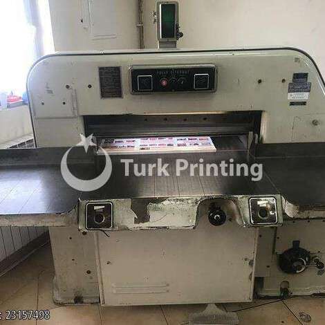 Used Polar 80 EL Paper Cutting Machine year of 1963 for sale, price ask the owner, at TurkPrinting in Paper Cutters - Guillotines