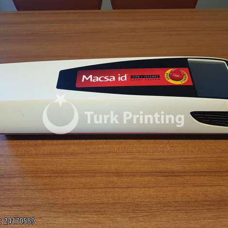Used Macsa ID iCON i-1010NET LASER CODING / MARKING / LABELING MACHINE year of 2013 for sale, price 4400 USD C&F (Cost & Freight), at TurkPrinting in Laser Cutter and Laser Engraving Machine