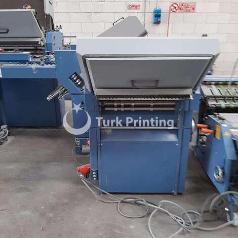Used herzog heimann used fodling machine 70X100 , 4/4/2 , rotary feeders, year of 2002 for sale, price ask the owner, at TurkPrinting in Foiling Machines