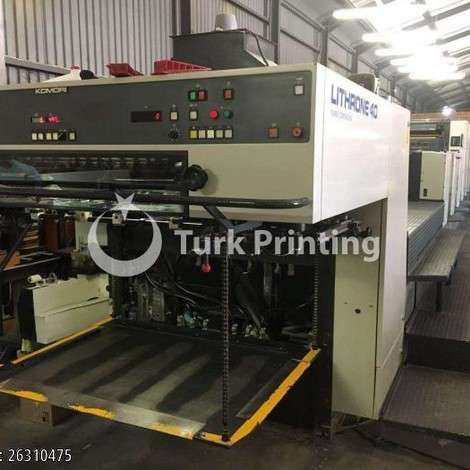 Used Komori L440LYLX Offset Printing Press year of 1999 for sale, price ask the owner, at TurkPrinting in Used Offset Printing Machines