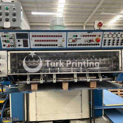 Used KBA Koenig & Bauer Planeta 142 -7 Coater UV year of 1994 for sale, price ask the owner, at TurkPrinting in Used Offset Printing Machines
