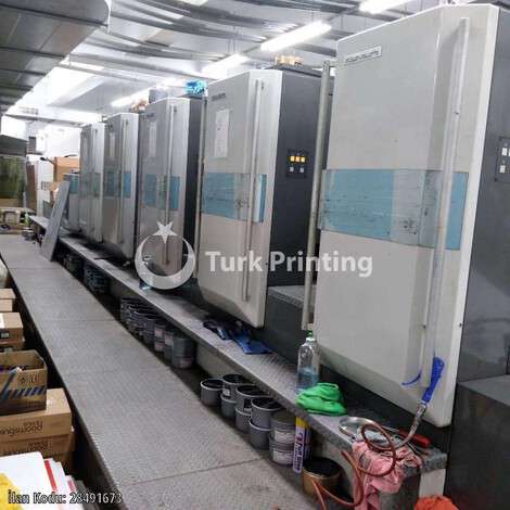 Used Komori LS540+LX Five Color Offset Printing Machine year of 2007 for sale, price ask the owner, at TurkPrinting in Used Offset Printing Machines