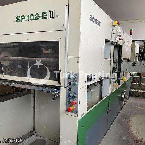 Used Bobst 102 E II Die Cutter year of 1997 for sale, price ask the owner, at TurkPrinting in Die Cutters