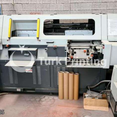 Used Heidelberg EUROTECNICA EUROBIND 1200 Perfect Binding year of 2005 for sale, price 29000 EUR EXW (Ex-Works), at TurkPrinting in Perfect Binding Machines
