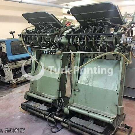 Used HANS MÜLLER GRAPHA JU 1 Saddle Stitching Machine year of 1985 for sale, price ask the owner, at TurkPrinting in Saddle Stitching Machines