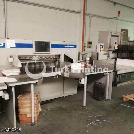 Used Wohlenberg 115 LINE CUTTER year of 2011 for sale, price ask the owner, at TurkPrinting in Paper Cutters - Guillotines