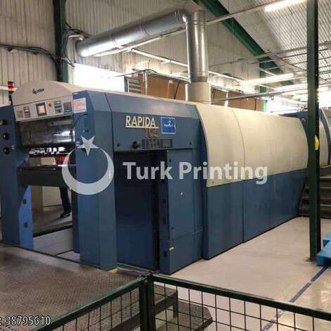 Used KBA Koenig & Bauer Rapida 105-6 + L SW1, (Hybrid) year of 2007 for sale, price ask the owner, at TurkPrinting in Used Offset Printing Machines