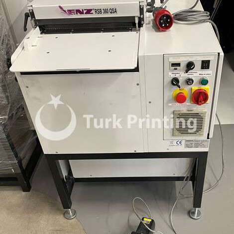 Used Renz RSB 360 QSA year of 2005 for sale, price ask the owner, at TurkPrinting in Wire and Spiral Binding Machines