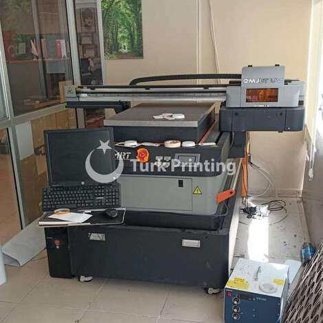 Used MRT QMJET 60X90 UV Printing Machine (CMYK+White+Varnish) year of 2020 for sale, price 92000 TL EXW (Ex-Works), at TurkPrinting in UV Printer (Flatbed Machines)