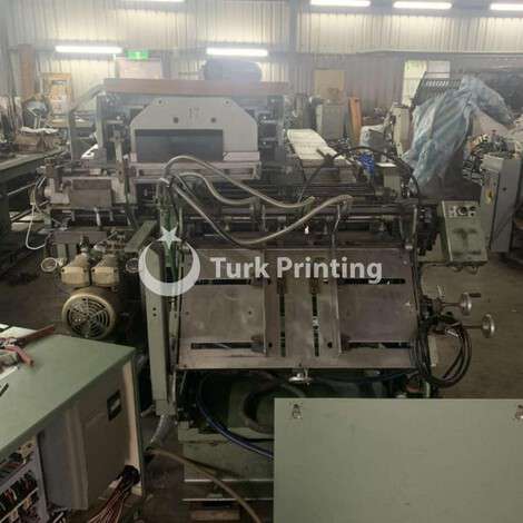 Used Yoshino wb-18 perfect binder year of 1991 for sale, price 30000 USD FOB (Free On Board), at TurkPrinting in Perfect Binding Machines