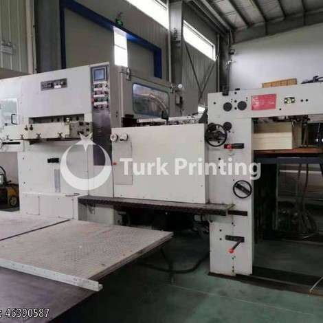 Used Yawa MW 1050 Automatic die cutting machine year of 2001 for sale, price 43500 USD FOB (Free On Board), at TurkPrinting in Die Cutters