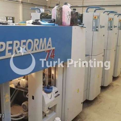 Used KBA Koenig & Bauer Performa 74 Offset Printing Press year of 2007 for sale, price ask the owner, at TurkPrinting in Used Offset Printing Machines
