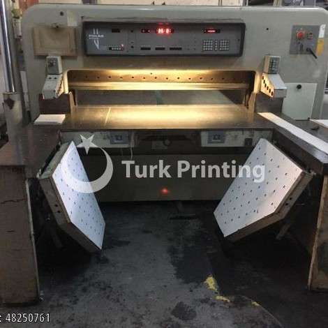 Used Polar 155 EMC Paper cutter year of 1988 for sale, price ask the owner, at TurkPrinting in Paper Cutters - Guillotines
