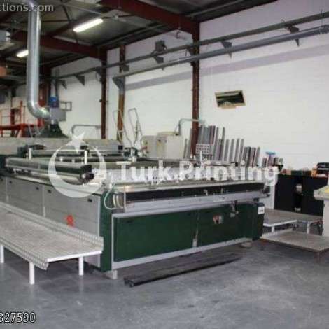 Used Siaspint SERIFAST Industrial screen print serigraph machine year of 2003 for sale, price 15000 EUR, at TurkPrinting in Screen Printing Machines
