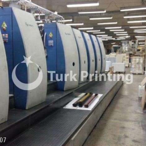 Used KBA Koenig & Bauer 105-10 Color Offset Printing Press year of 2008 for sale, price ask the owner, at TurkPrinting in Used Offset Printing Machines