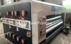 corrugation cardboard chain feeder two colors printer slotter machine 