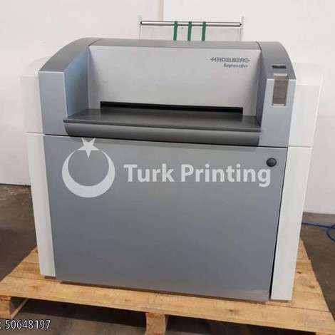 Used Heidelberg Suprasetter A74 CTP Machine year of 2007 for sale, price ask the owner, at TurkPrinting in CTP Systems
