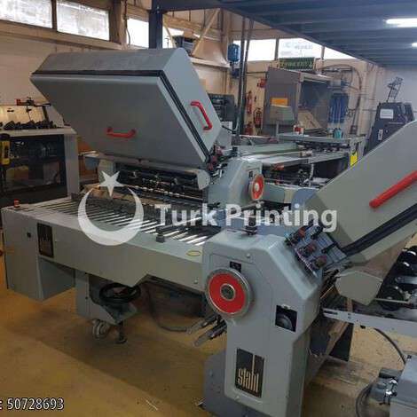 Used Stahl / Heidelberg Stahlfolder TD 66 4/4 knife folder with VSA stacker  year of 2000 for sale, price ask the owner, at TurkPrinting in Folding Machines